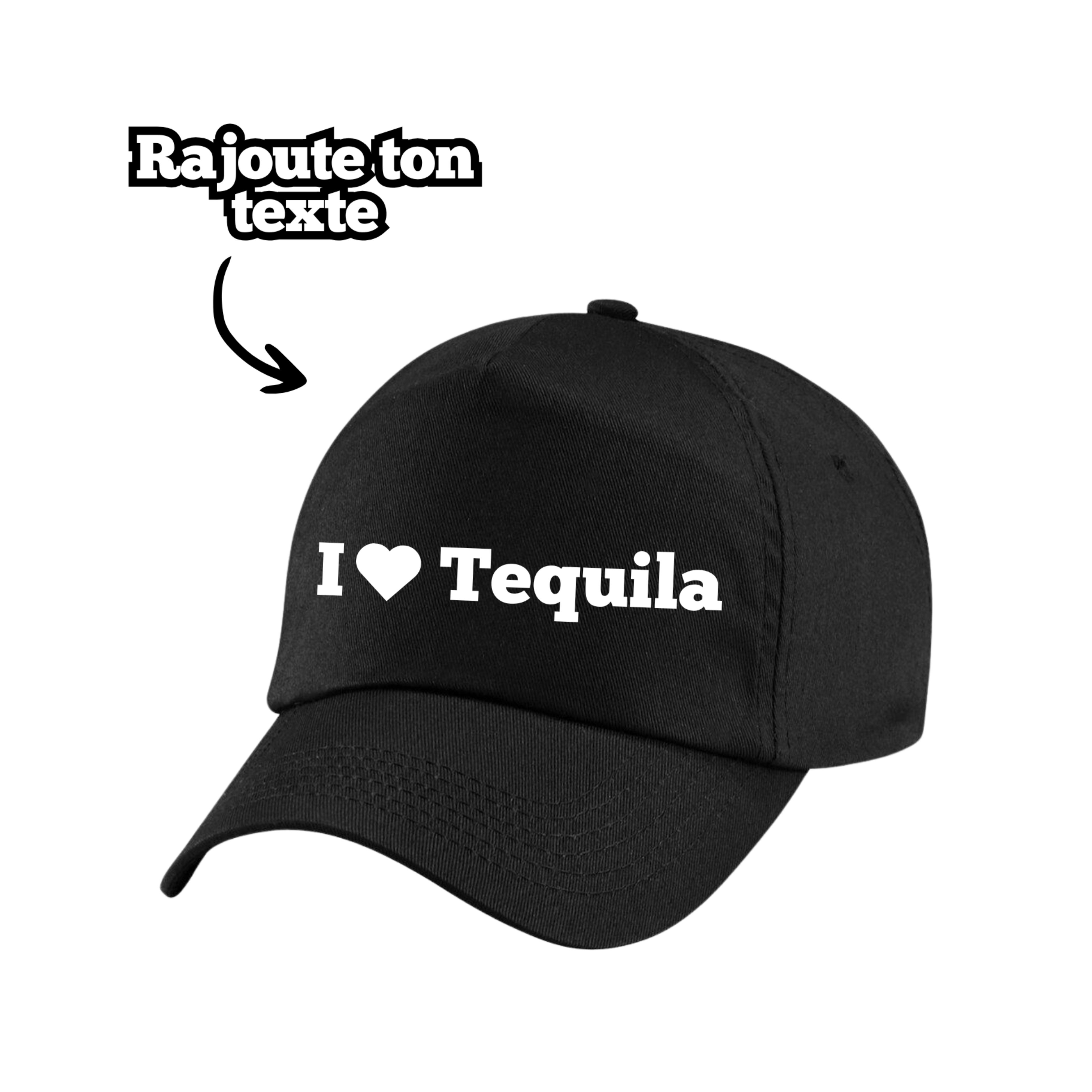 Casquette Personnalisé avec Texte - Majestic Store
