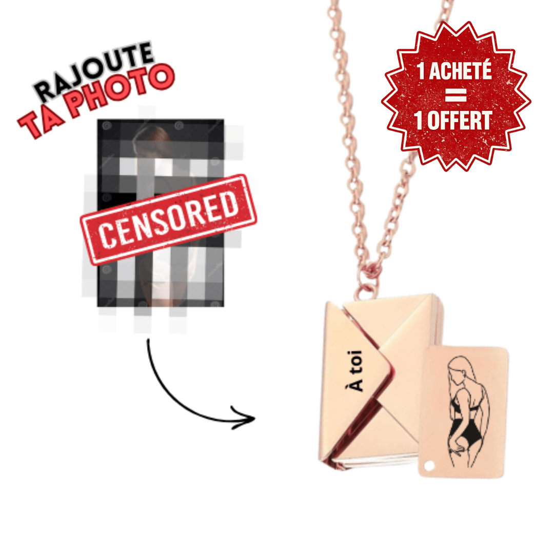 Collier Enveloppe mystère Photo spicy 🌶️