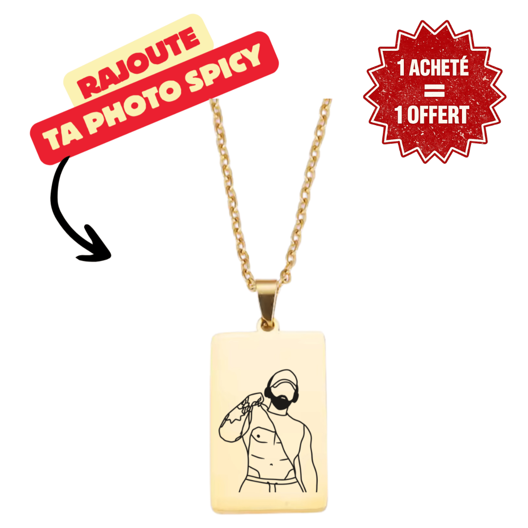 Collier simple Photo spicy 🌶️