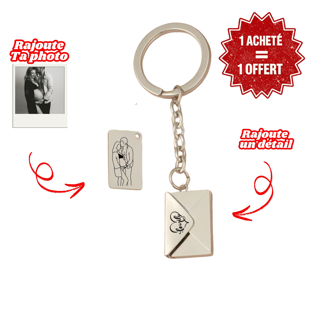 Porte-clés Enveloppe Mystère 💌✨