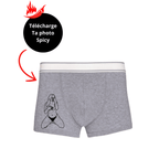 Boxer à personnaliser avec ta photo spicy🌶 - Majestic Store