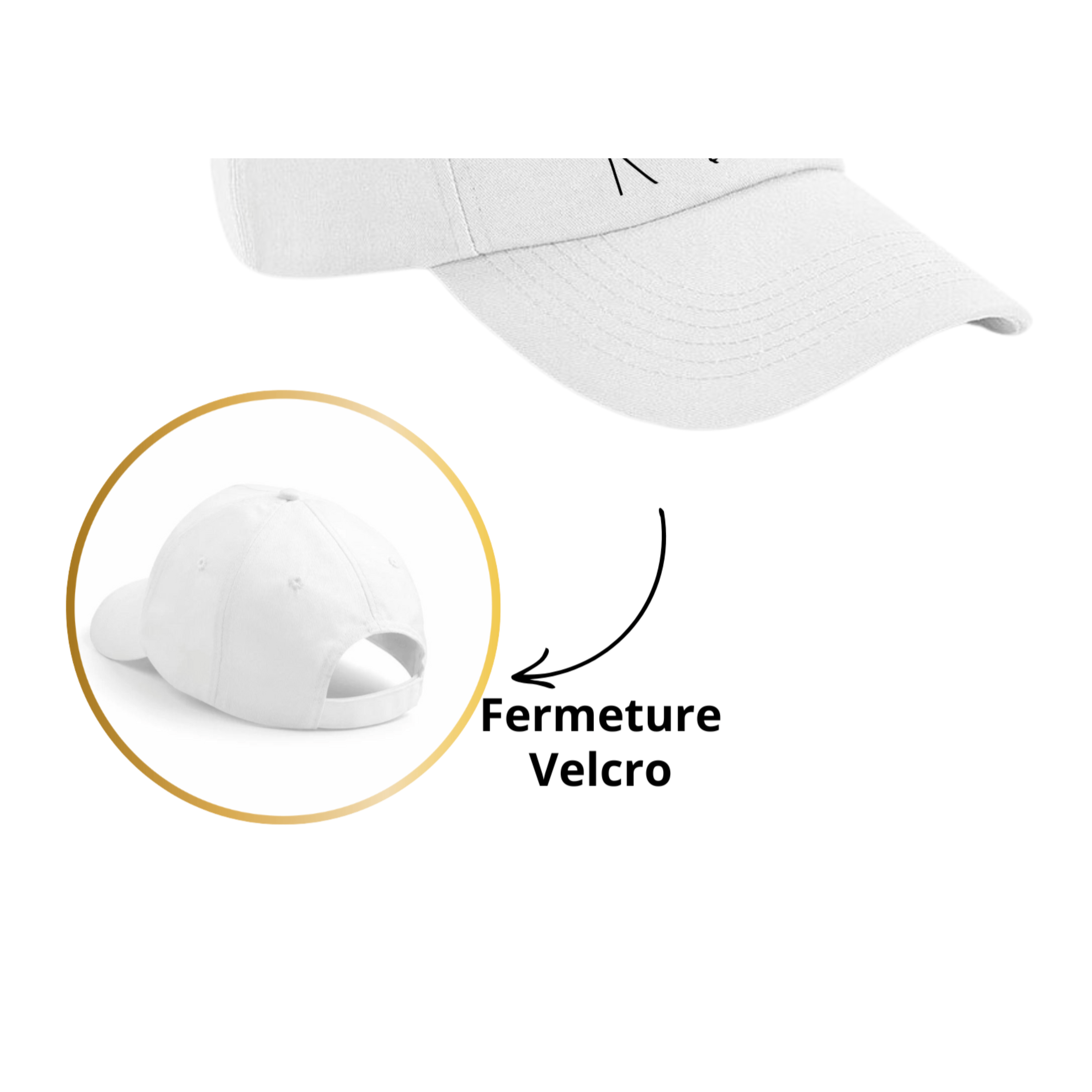 Casquette Personnalisé avec Texte - Majestic Store