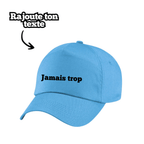 Casquette Personnalisé avec Texte - Majestic Store