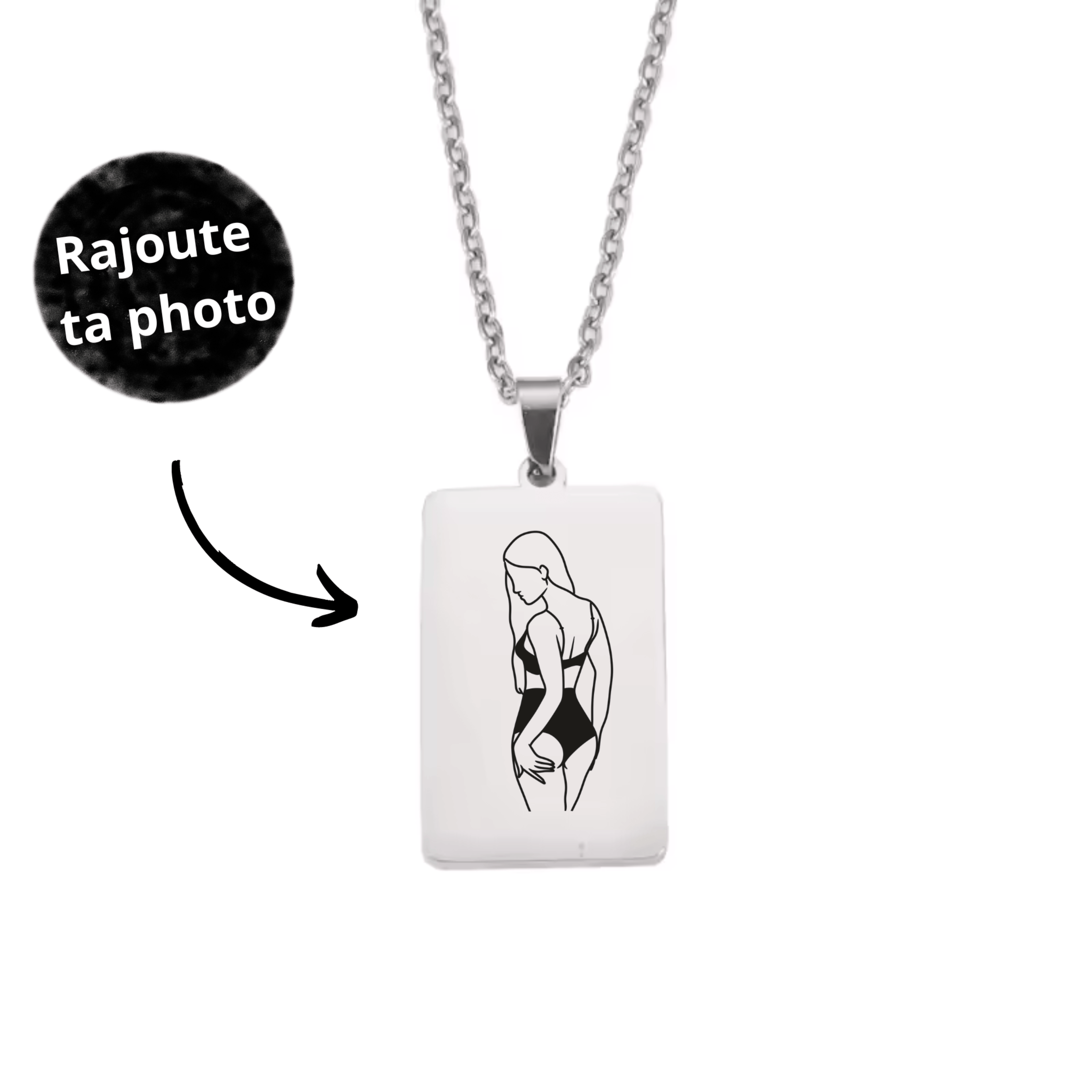 Collier simple Photo spicy 🌶️ - Majestic Store
