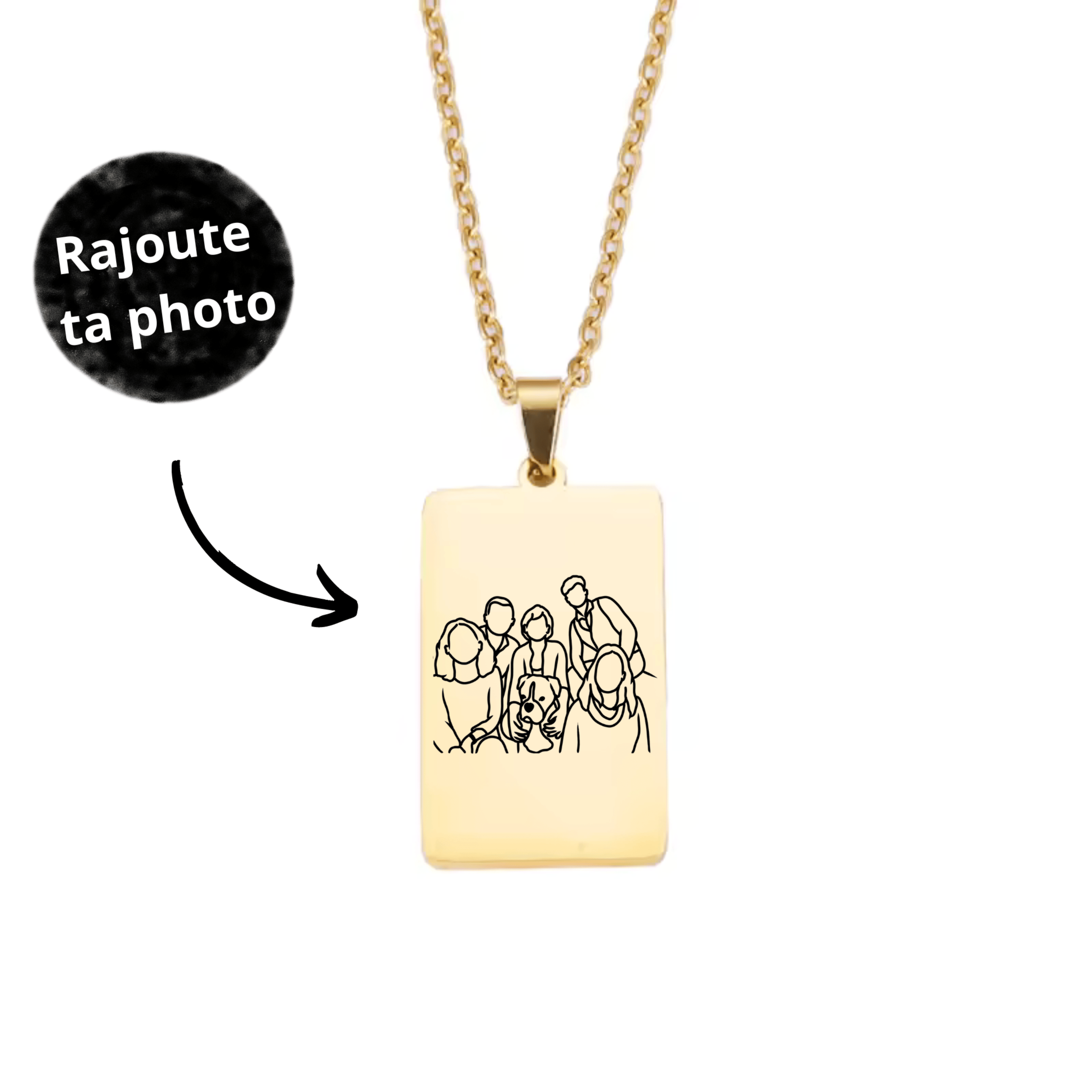 Collier à Graver - Majestic Store