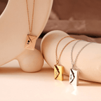 Collier Enveloppe à graver - Majestic Store
