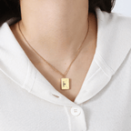 Collier Enveloppe à graver - Majestic Store