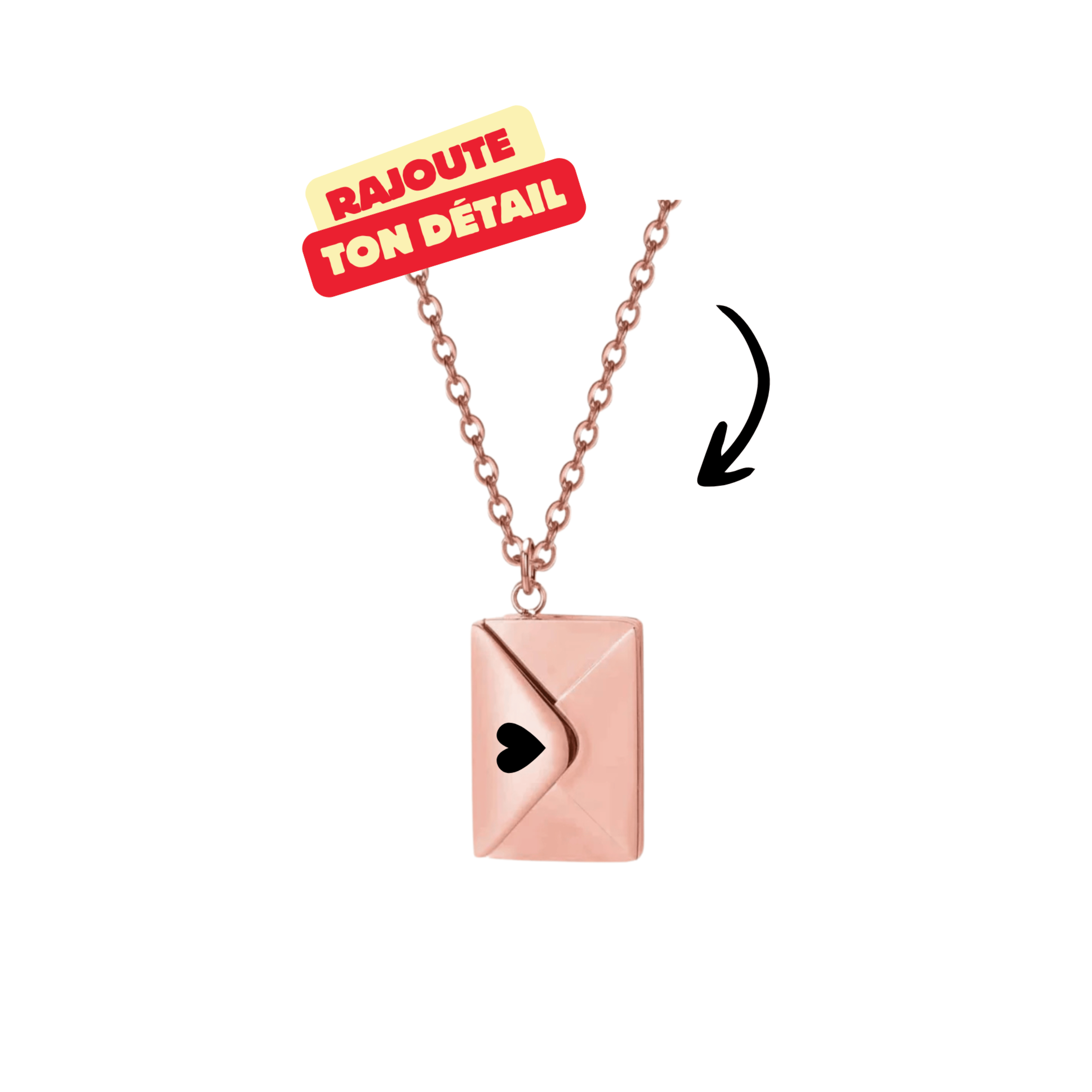 Collier Enveloppe mystère Photo spicy 🌶️ - Majestic Store