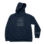 Hoodie unisexe oversize à personnaliser avec ta photo + chanson préférée - Majestic Store