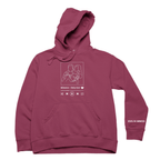 Hoodie unisexe oversize à personnaliser avec ta photo + chanson préférée - Majestic Store