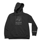 Hoodie unisexe oversize à personnaliser avec ta photo + chanson préférée - Majestic Store