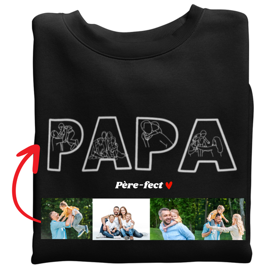 Sweat À Personnaliser Avec Photos / Fête des pères 📸 🎁