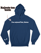 Hoodie unisexe oversize à personnaliser avec Texte - Majestic Store