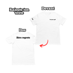 T-shirt unisexe à personnaliser avec Texte - Majestic Store