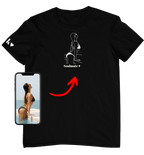 T-shirt unisexe oversize à personnaliser avec ta photo - Majestic Store