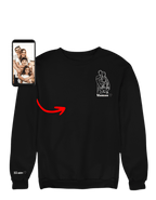 Sweat unisexe oversize à personnaliser avec ta photo - Majestic Store