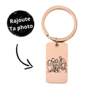 Porte - Clé à Graver Avec Photo Spicy 🌶️ - Majestic Store