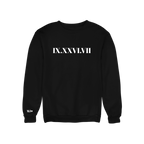 Sweat Oversize Unisexes - Date en chiffres romains - Majestic Store
