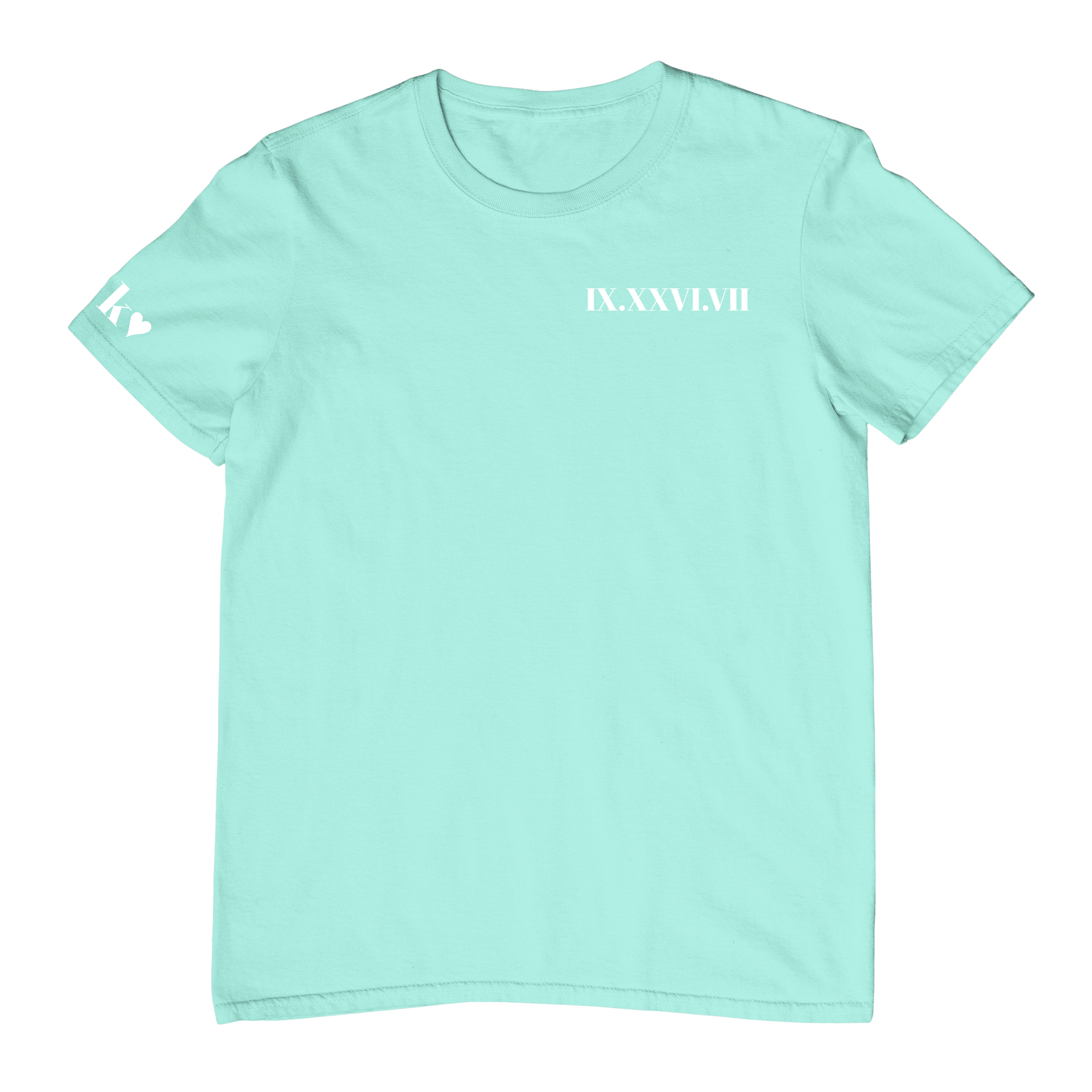 T-shirts Oversize Unisexes - Date en chiffres romains - Majestic Store